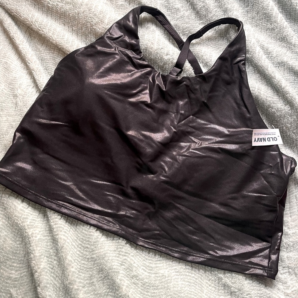 Old navy NWT XXL metallic workout tank